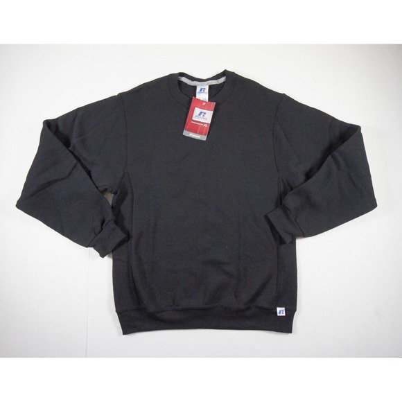 Russell Athletic Other - Russell Athletic Sweatshirt Mens Small Black Crewneck Sweater Dri Power Adult
